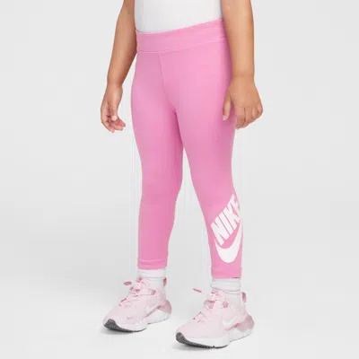 Nike Babies' Toddler Club High Rise Leggings In Pink