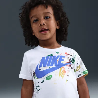 Nike Babies' Toddler Club Revealed T-shirt In White