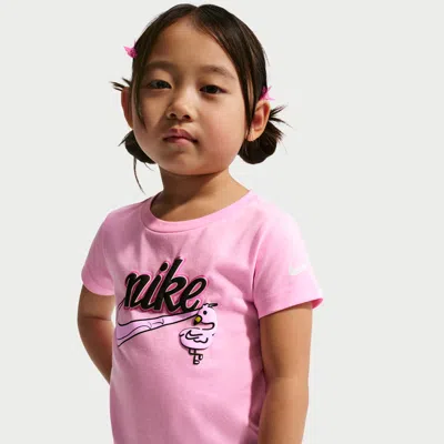 Nike Babies' Toddler Connected T-shirt In Pink