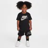 Nike Babies' Toddler Energy 2-piece Shorts Set In Black