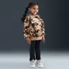 Nike Toddler Floral Camo Crew And Leggings Set In Multi