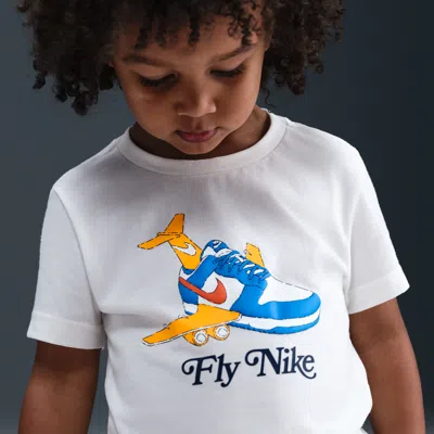 Nike Babies' Toddler "fly " T-shirt In White