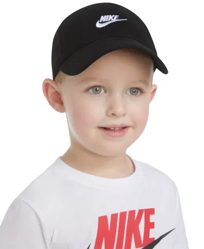 Nike Babies' Toddler Futura Curved-brim Cotton Baseball Cap In Black