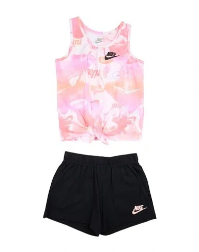 Nike Babies'  Toddler Girl Tracksuit Pink Size 5 Cotton