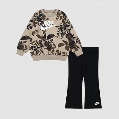 Nike Babies' Toddler Girls 2-pc. Legging Set In Black