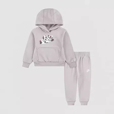 Nike Babies' Toddler Girls 2-pc. Pant Set In Neutral