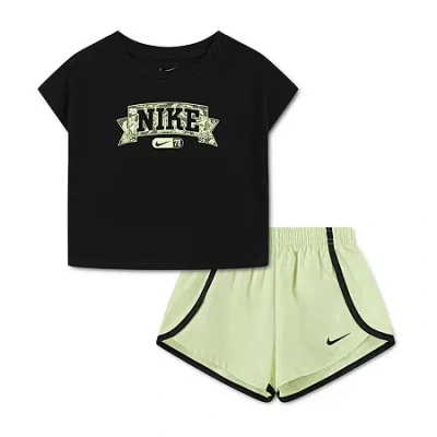 Nike Babies' Toddler Girls 2-pc. Short Set In Multi