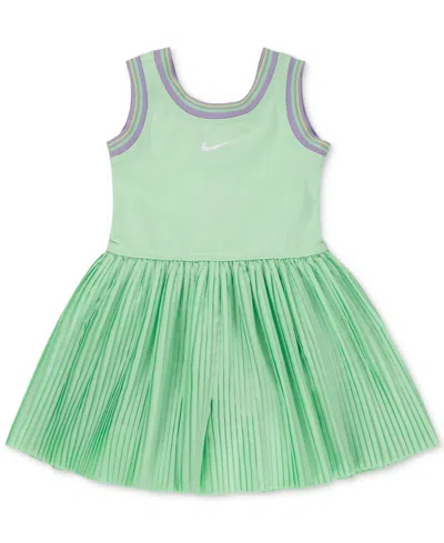 Nike Kids' Toddler Girls Prep In Your Step Romper Dress In Vapor Green