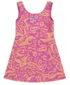 Nike Toddler Girls Wild Flower Fashion Dress In Playful Pink
