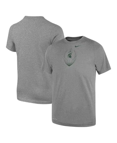 Nike Babies' Toddler Gray Michigan State Spartans Legend Football Performance T-shirt