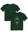 Nike Toddler Green New York Jets Legend Icon Performance T-shirt In Green
