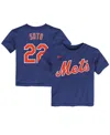 Nike Toddler Juan Soto Royal New York Mets Name Number T-shirt In Royal
