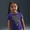 Nike Babies' Toddler "just Do It" Charm T-shirt In Purple