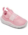 Nike Toddler Kids Flex Runner 4 Slip-on Running Sneakers From Finish Line In Pink