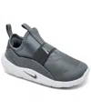 Nike Toddler Kids Flex Runner 4 Slip-on Running Sneakers From Finish Line In Gray