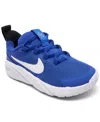 Nike Toddler Kids Star Runner 4 Casual Sneakers From Finish Line In Royal,white