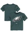 Nike Toddler Midnight Green Philadelphia Eagles Primary Logo Legend Performance T-shirt In Green