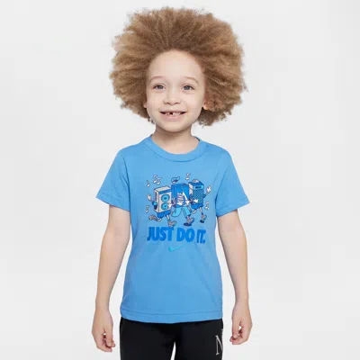 Nike Babies' Toddler Misic Boxy Pals T-shirt In Blue
