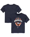 Nike Toddler Navy Denver Broncos Icon Legend T-shirt In Black