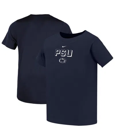Nike Babies' Toddler Navy Penn State Nittany Lions Legend Performance T-shirt In Blue
