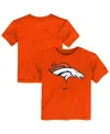 Nike Toddler Orange Denver Broncos Primary Logo Legend Performance T-shirt In Red