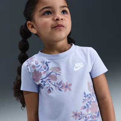 Nike Babies' Toddler Printed Club Ringlet T-shirt In White