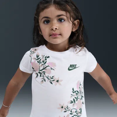 Nike Kids' Toddler Printed Club Ringlet T-shirt In White