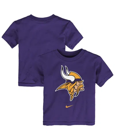 Nike Babies' Toddler Purple Minnesota Vikings Primary Logo Legend T-shirt In Blue