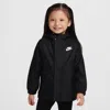 Nike Toddler Rain Jacket In Black