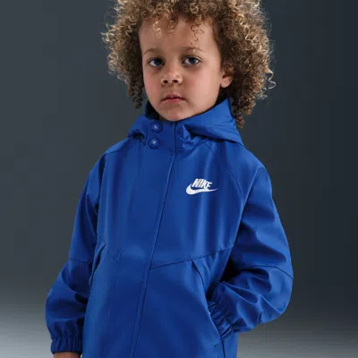 Nike Babies' Toddler Rain Jacket In Blue