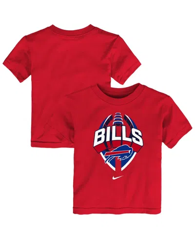 Nike Babies' Toddler Red Buffalo Bills Icon Legend T-shirt