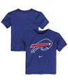 Nike Toddler Boys And Girls  Royal Buffalo Bills Logo T-shirt In Blue