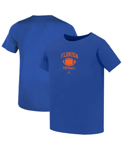 Nike Babies' Toddler Royal Florida Gators Football Logo Legend Dri-fit T-shirt In Blue