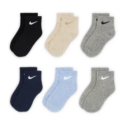 Nike Babies' Toddler Socks (6 Pairs) In Multi