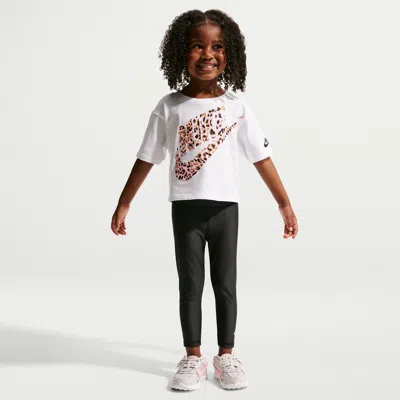 Nike Babies' Toddler Sport Shine Leggings In Black