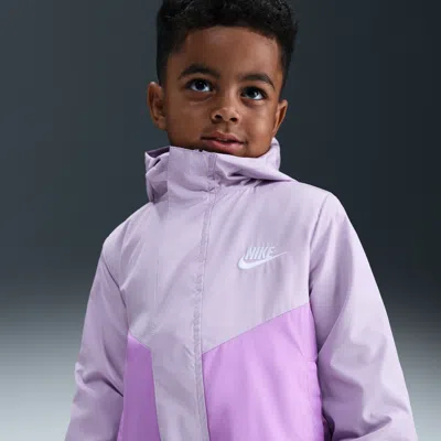 Nike Babies' Toddler System Jacket In Purple