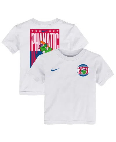 Nike Babies' Toddler White 2026 Mlb All-star Game Phillie Phanatic T-shirt