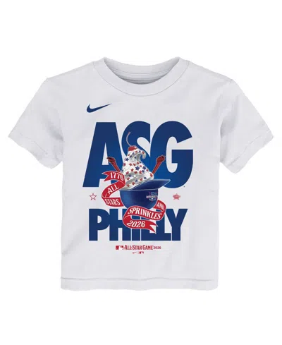 Nike Babies' Toddler White 2026 Mlb All-star Game T-shirt