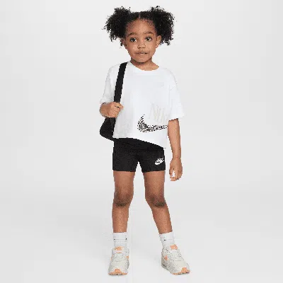 Nike Babies' Toddler Wild Flower Boxy T-shirt And Shorts Set
