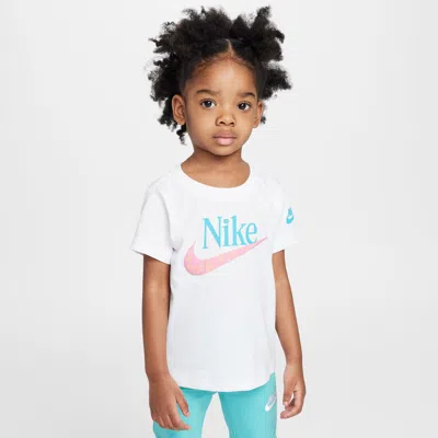 Nike Babies' Toddler Wildflower Futura T-shirt In White