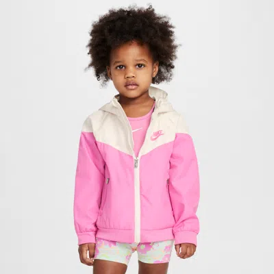Nike Babies' Toddler Windrunner Jacket In Pink