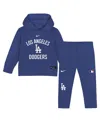Nike Toddlerâ 2-piece Royal Los Angeles Dodgers Club Fleece Pullover Hoodie And Sweatpants Set In Blue