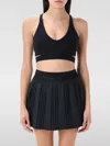 Nike Women's Zenvy Rib Light-support Padded Sports Bra In Schwarz