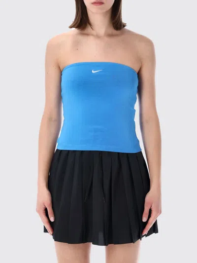 Nike Top Woman In Blue