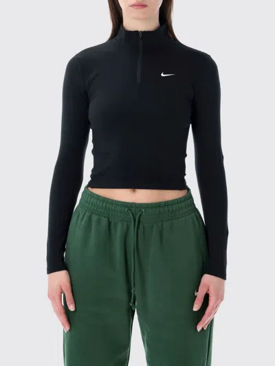 Nike Top Woman  In Black