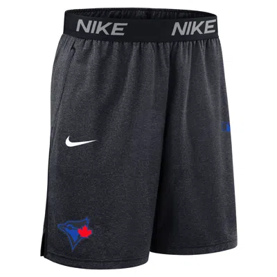 Nike Toronto Blue Jays Authentic Collection City Connect  Men's Dri-fit Mlb Shorts In Black