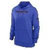 Nike Toronto Blue Jays Authentic Collection City Connect Practice  Women's Dri-fit Mlb Pullover Hoodie In Blue