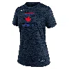 Nike Navy Toronto Blue Jays Authentic Collection City Connect Velocity Performance T-shirt In Blue