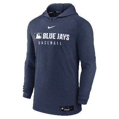 Nike Toronto Blue Jays Authentic Collection  Men's Dri-fit Mlb Pullover Hoodie