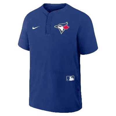 Nike Toronto Blue Jays Authentic Collection  Men's Mlb Short-sleeve Windshirt